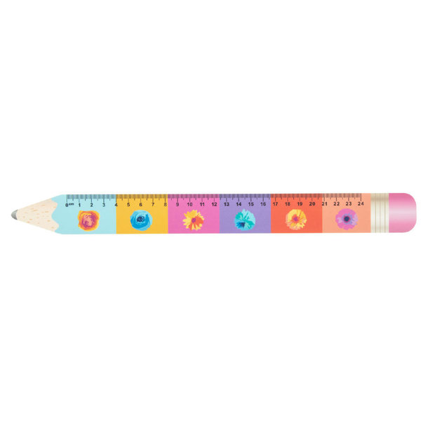 24 cm Lineal, Bleistift Sharpy 24