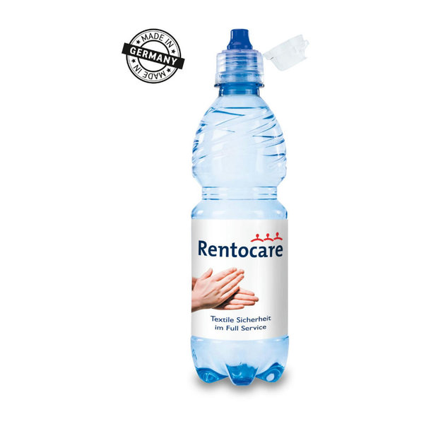 500 ml PromoWater mit Sportscap - Mineralwasser, still
