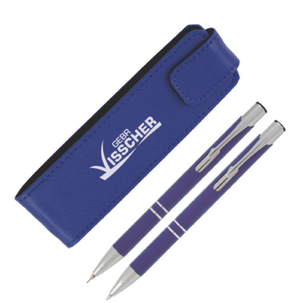 ARUBA Mäppchen mit 1 Kugelschreiber und 1 Druckbleistift Peekay