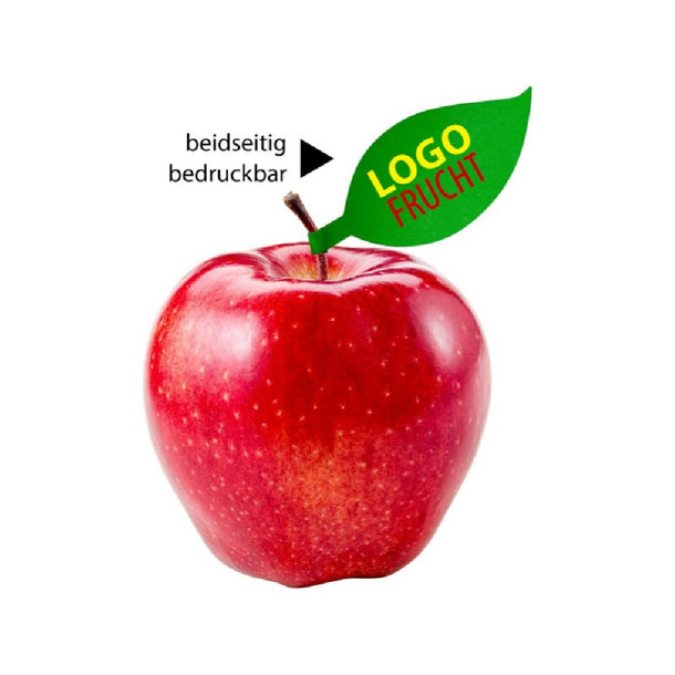 Apfel rot + Apfelblatt 4c