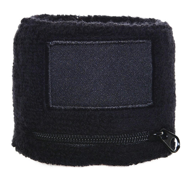 Armschweißband 6cm mit Reißverschlußfach