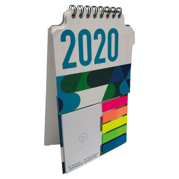 Aufstell-Kalender mit HN+Index