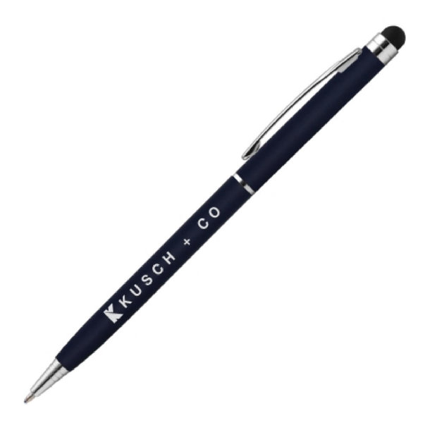 BIMINI Stylus Soft Touch Kugelschreiber mit Lasergravur