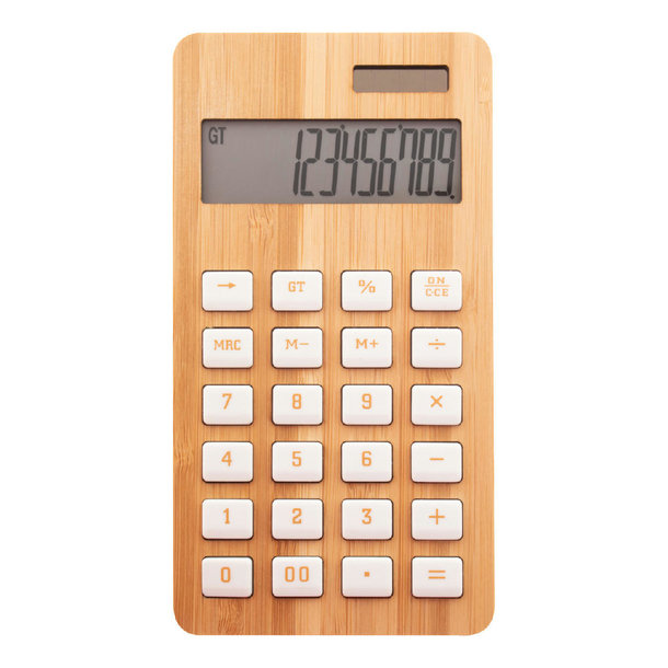Bambus-Taschenrechner BooCalc