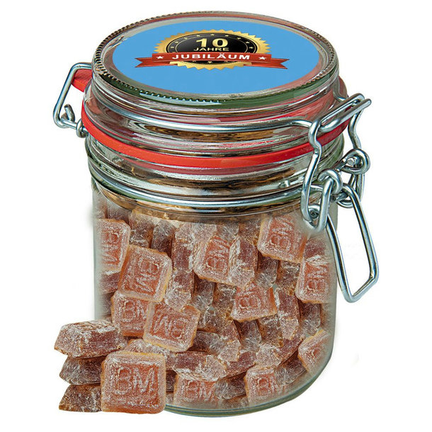 Bayrisch Malz Bonbons, ca. 200g, Bonbonglas Maxi