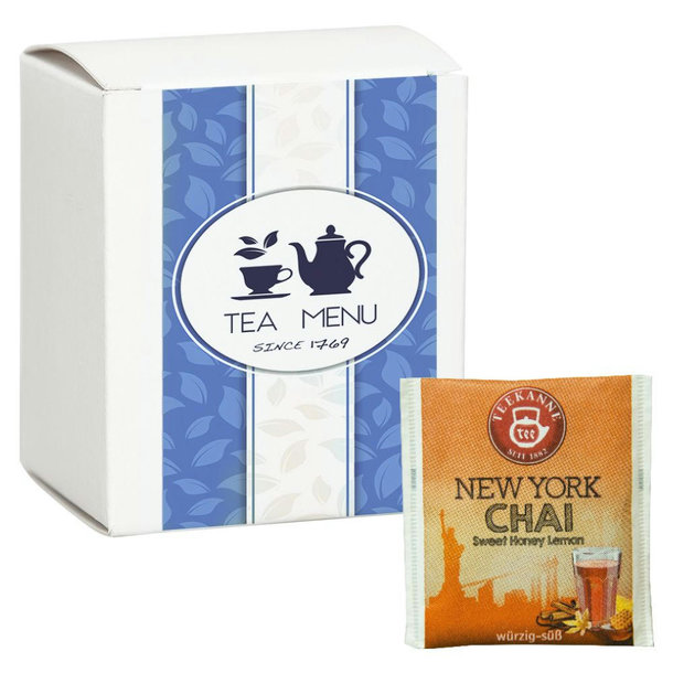 Beuteltee New York Chai, 5 Stück, 8,75g, Faltschachtel