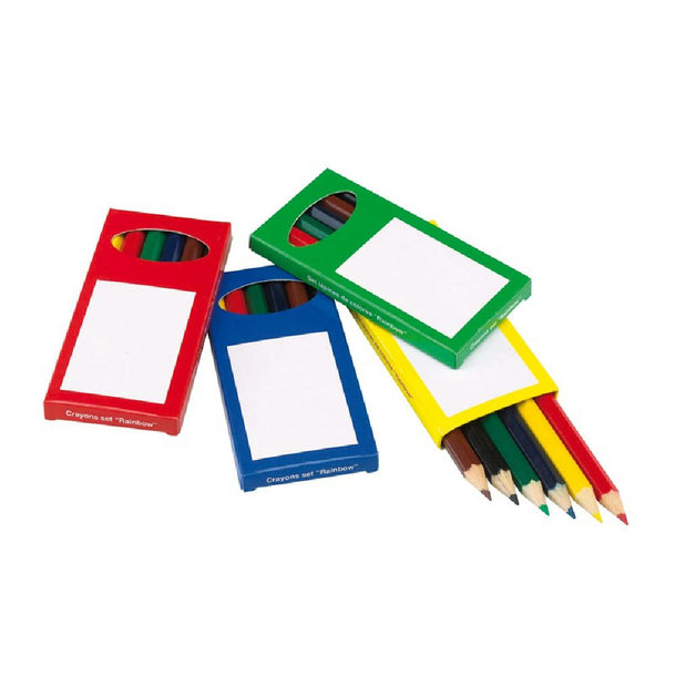 Buntstifte-Set RAINBOW, 4-fach sortiert