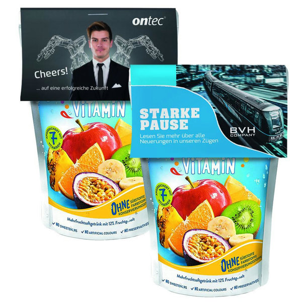 Capri-Sun Multivitamin, 200 ml, Express Trinkpack mit Strohhalm mit Werbereiter