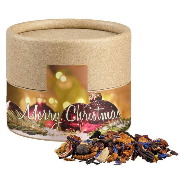 Christkindl Tee, ca. 25g, Biologisch abbaubare Eco Pappdose Mini