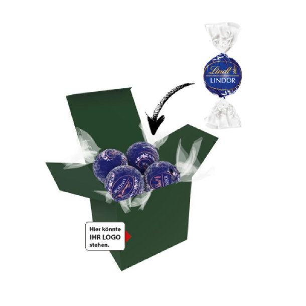 Color Lindor Box - Dunkelgrün - Feinherb