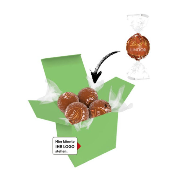 Color Lindor Box - Hellgrün - Haselnuss