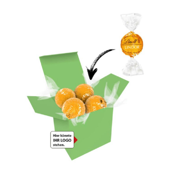 Color Lindor Box - Hellgrün - Karamell