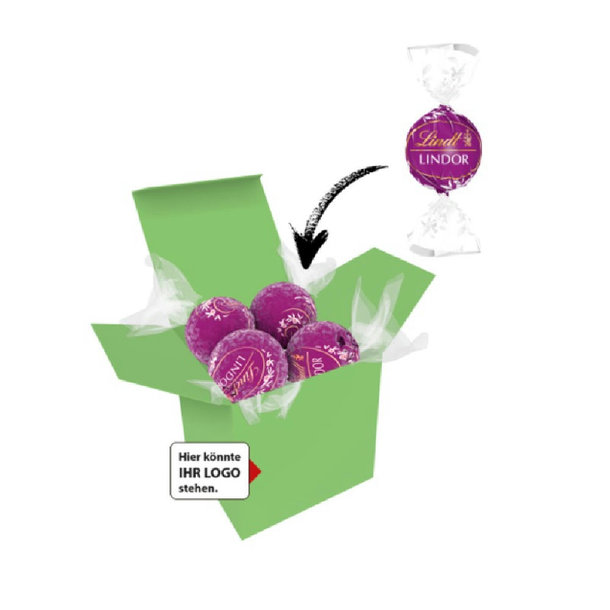 Color Lindor Box - Hellgrün - Mandel