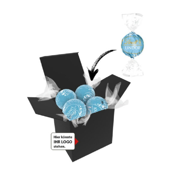 Color Lindor Box - Schwarz - Stracciatella