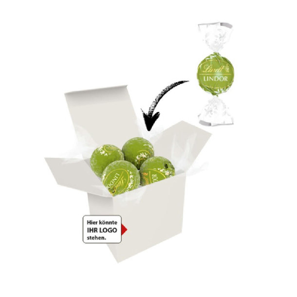 Color Lindor Box - Weiß - Pistazie