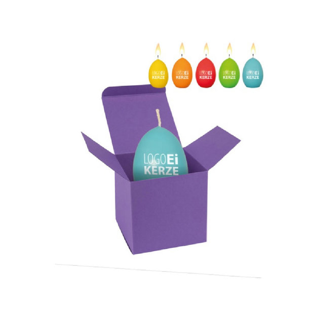 ColorBox LogoEi Kerze - Lila