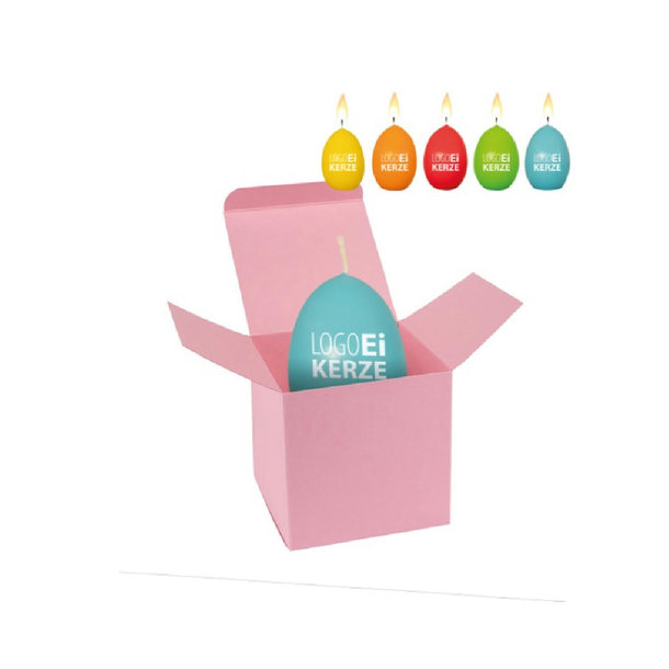 ColorBox LogoEi Kerze - Rosa