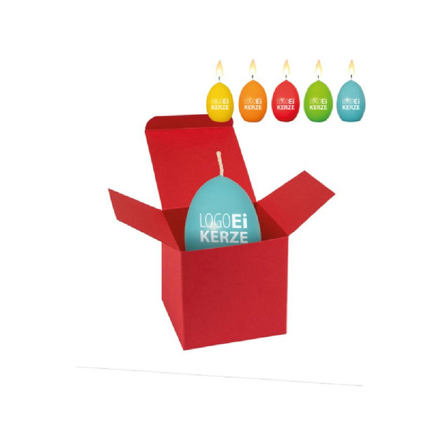 ColorBox LogoEi Kerze - Rot