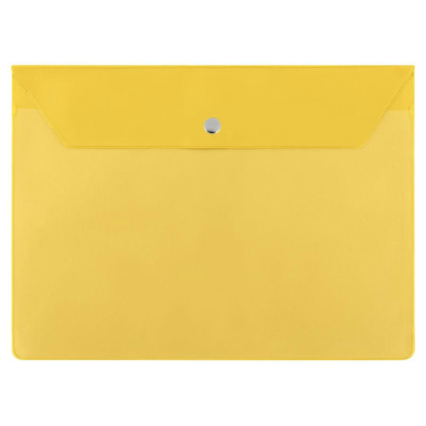 CreativDesign® Wagenpapiertasche  "Folie1" Normalfolie gelb