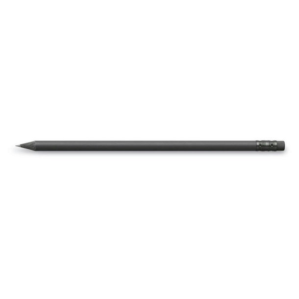 Design Bleistift mit Radiertip Schwarz