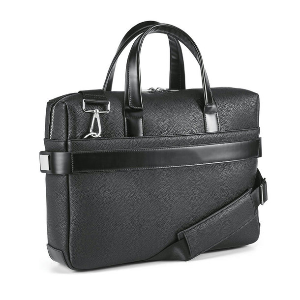 EMPIRE SUITCASE II. Executive Aktentasche aus Poly-Leder für 15.6" Laptop