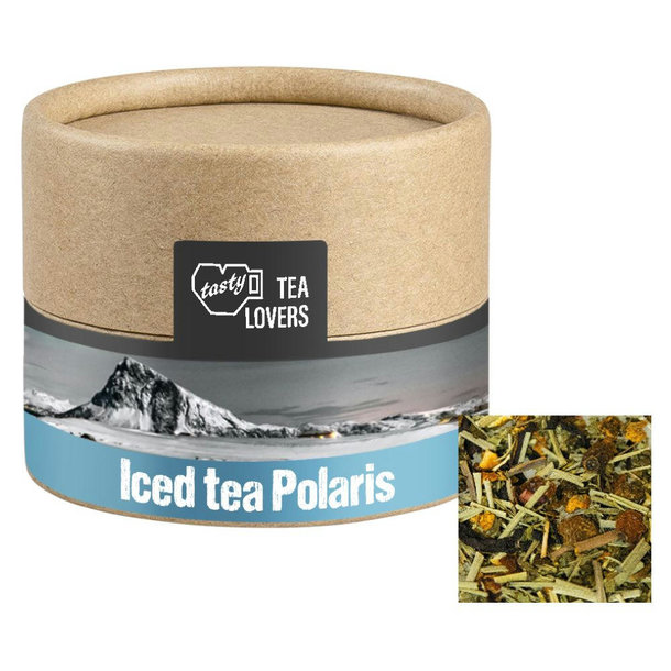 Eistee Polaris, ca. 12g, Biologisch abbaubare Eco Pappdose Mini