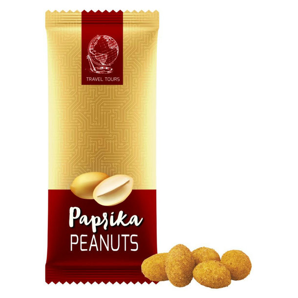 Erdnüsse Paprika, ca. 40g, Midi-XL-Tüte