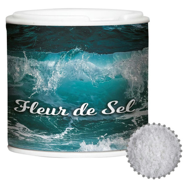 Fleur de Sel, ca. 35g, Gewürzpappstreuer