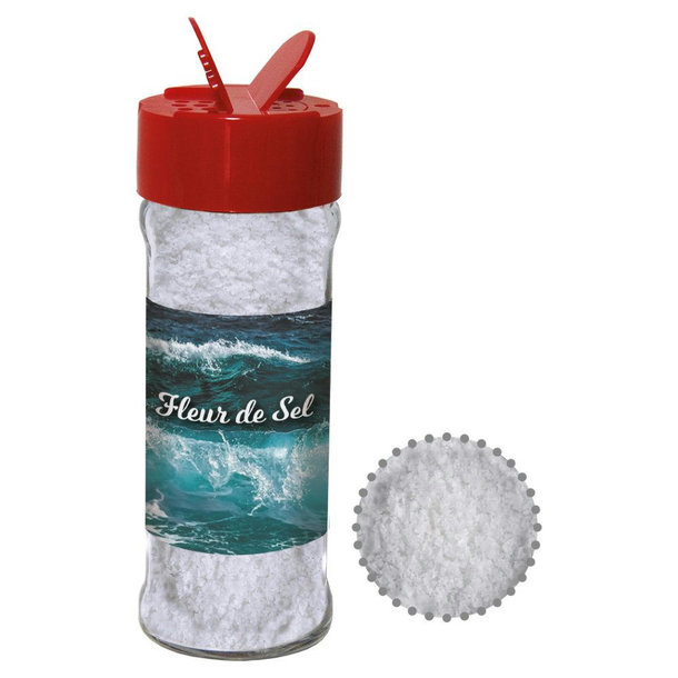 Fleur de Sel, ca. 40g, Glas mit Streuaufsatz