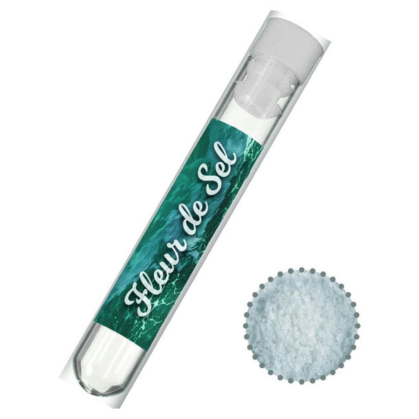 Fleur de Sel, ca. 6g, Reagenzglas