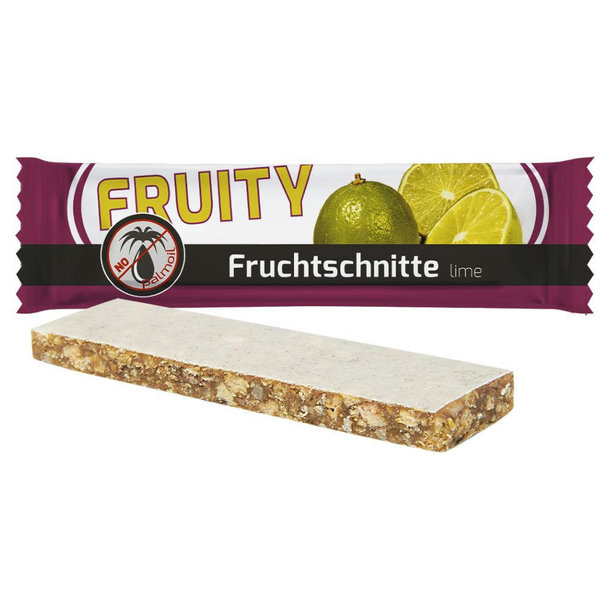 Fruchtschnitte Limette, ca. 23g, Flowpack