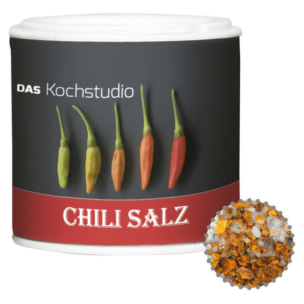 Gewürzmischung Chili-Salz, ca. 25g, Gewürzpappstreuer