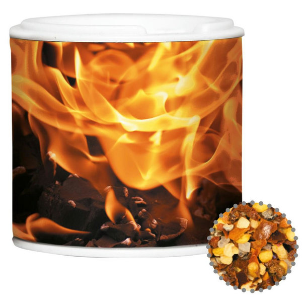 Gewürzmischung Feuer und Flamme, ca. 25g, Gewürzpappstreuer