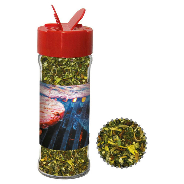 Gewürzmischung Kräuter-Steakgewürz, ca. 30g, Glas mit Streuaufsatz