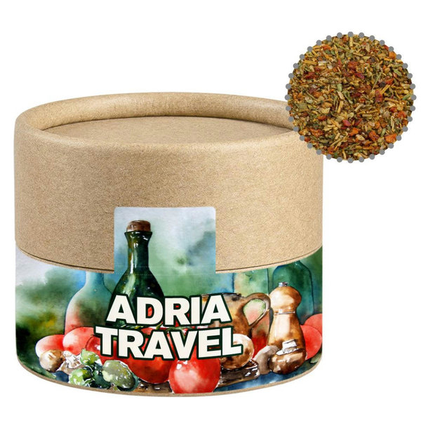 Gewürzmischung Mediterraner Veggie Mix, ca. 28g, Biologisch abbaubare Eco Pappdose Mini