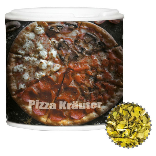 Gewürzmischung Pizza-Kräuter, ca. 8g, Gewürzpappstreuer
