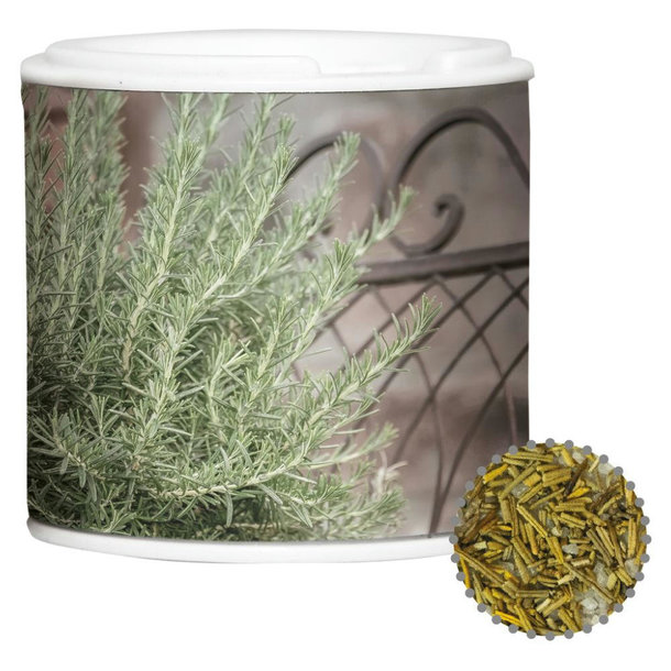 Gewürzmischung Rosmarin-Salz, ca. 45g, Gewürzpappstreuer