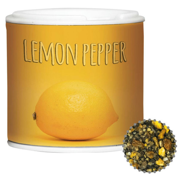 Gewürzmischung Zitronen-Pfeffer, ca. 25g, Gewürzpappstreuer