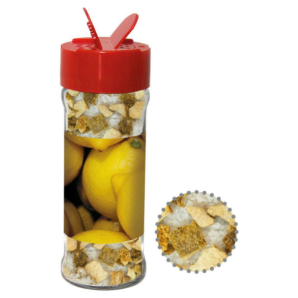 Gewürzmischung Zitronen-Salz, ca. 45g, Glas mit Streuaufsatz