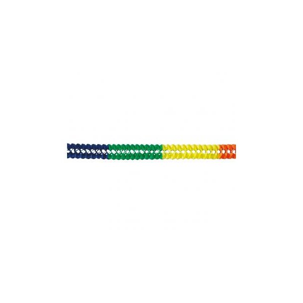 Girlande 4 Meter Regenbogen-Pride, Seidenpapier