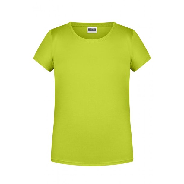 Girls\' Basic-T-T-Shirt für Kinder in klassischer Form
