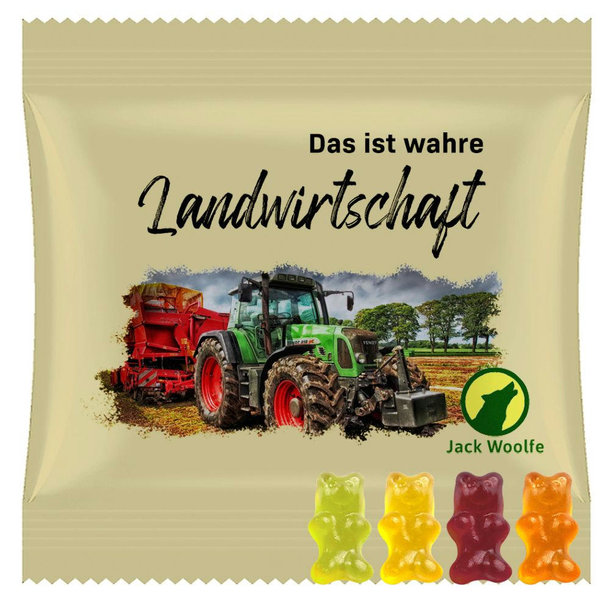 Gummibärchen ohne Gelatine, ca. 30g, Maxi-Tüte