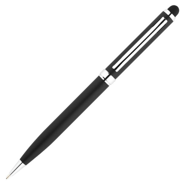 HK - 119 Mattschwarz Kugelschreiber mit Touchfunktion