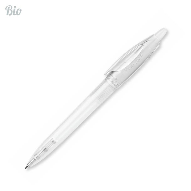 HK - BIO S! Clear White Kugelschreiber