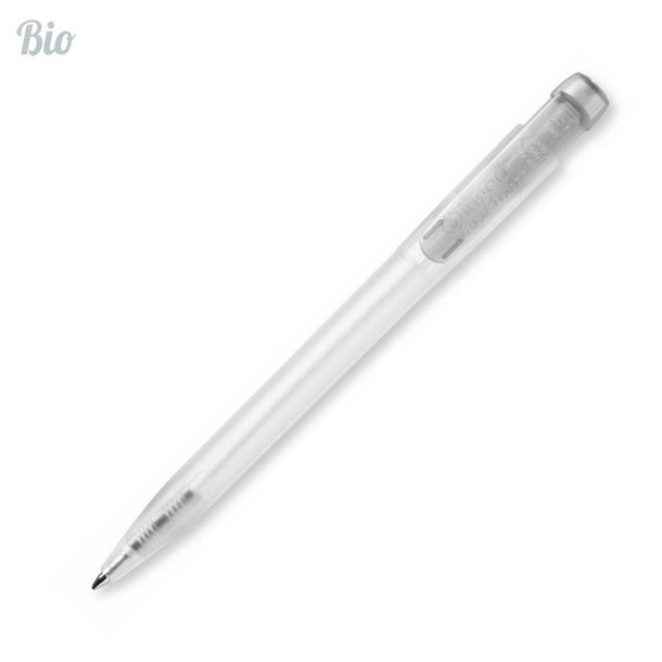 HK - INGEO PEN CLEAR White Kugelschreiber