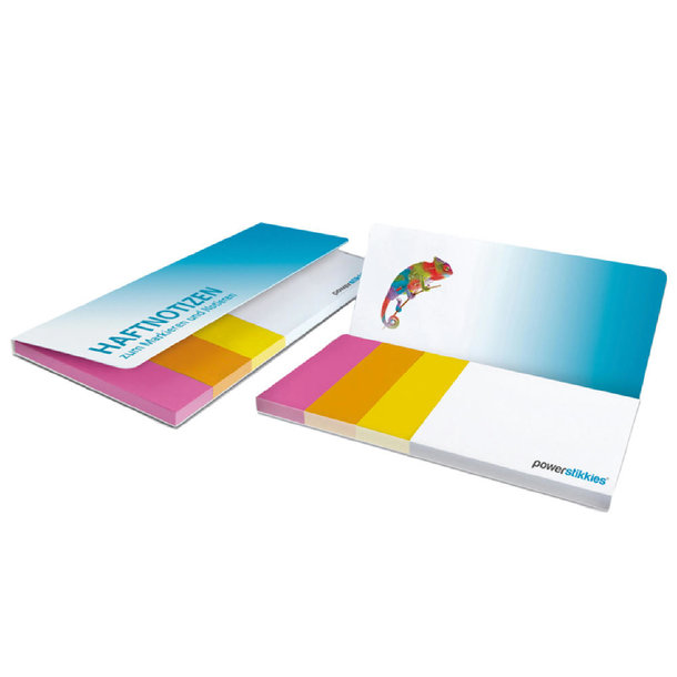 Haftset 23 mit individualisierbaren Papiermarkern