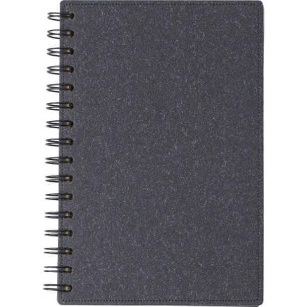 Hardcover-Notizbuch aus recyceltem Karton Caleb