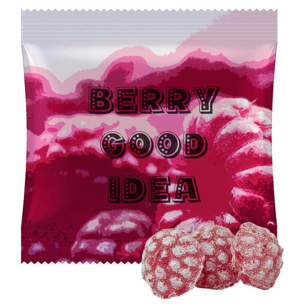 Himbeer Bonbons, ca. 15g, Midi-Tüte