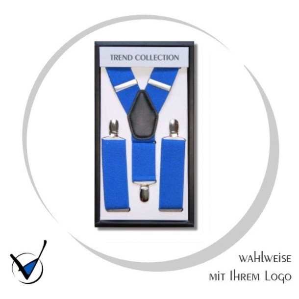 Hosenträger elastisch - Farbe 18, ROYAL