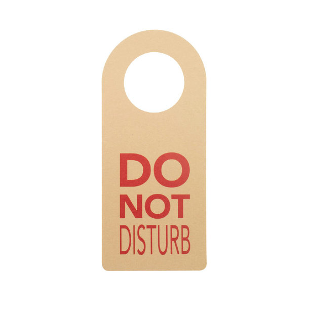 Individueller Tür-Aufhänger Disturb Eco